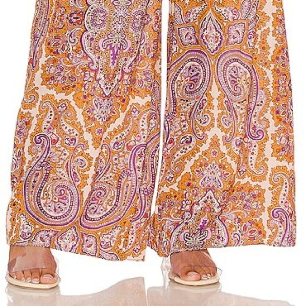 L'Academie Palma Pant Aria Multi Paisley XS - Picture 3 of 9